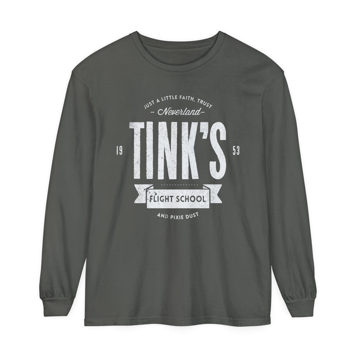 Tink's Flight School Comfort Colors Unisex Garment-dyed Long Sleeve T-Shirt