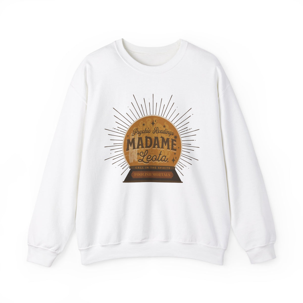 Madame Leota Psychic Readings Gildan Unisex Heavy Blend™ Crewneck Sweatshirt