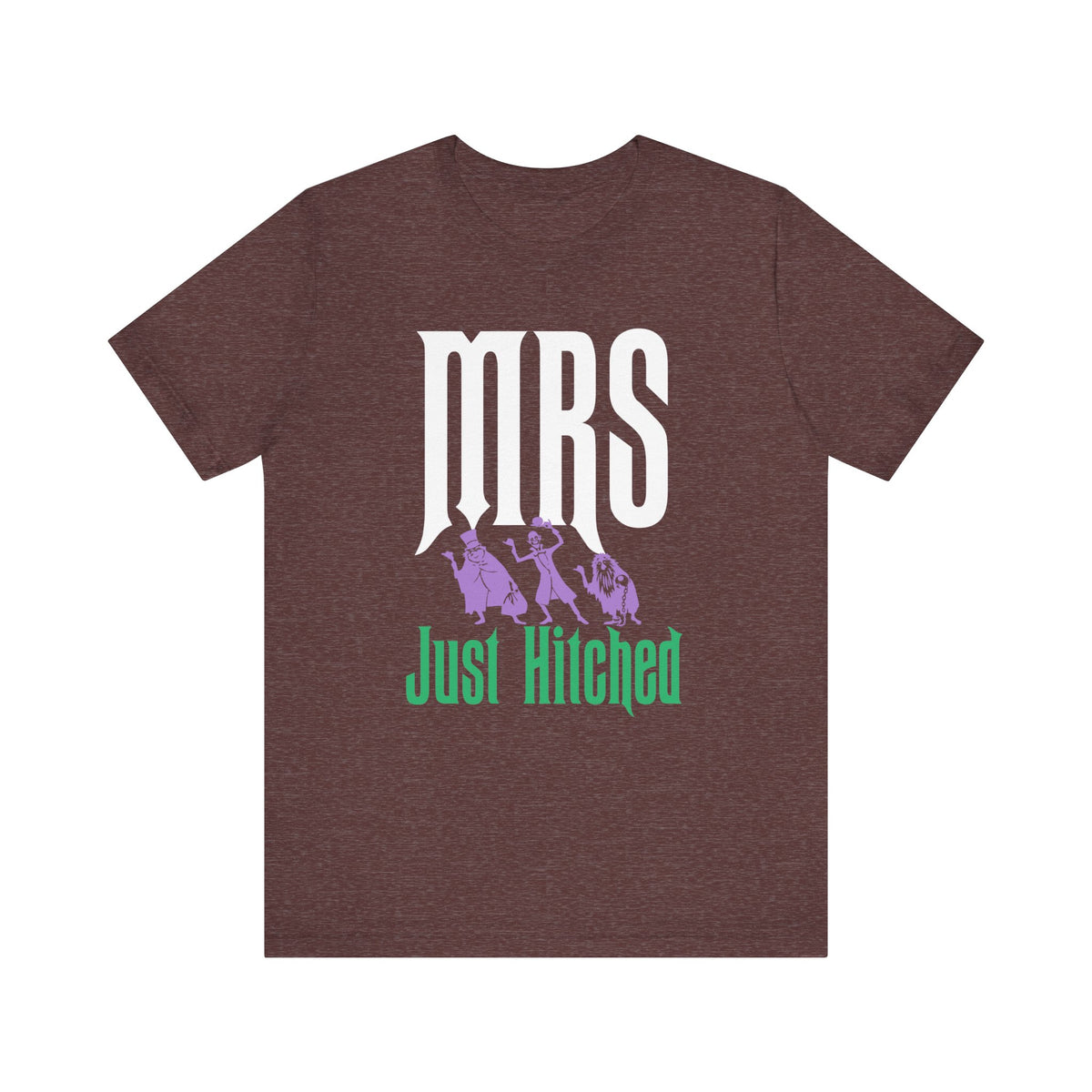 Mrs. Just Hitched Bella Canvas Unisex Jersey Short Sleeve Tee