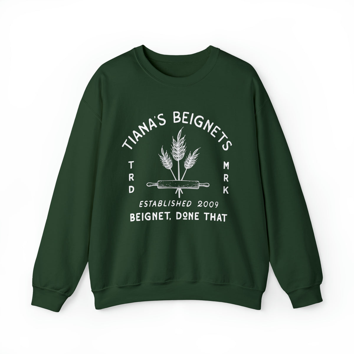 Tiana's Beignets Gildan Unisex Heavy Blend™ Crewneck Sweatshirt