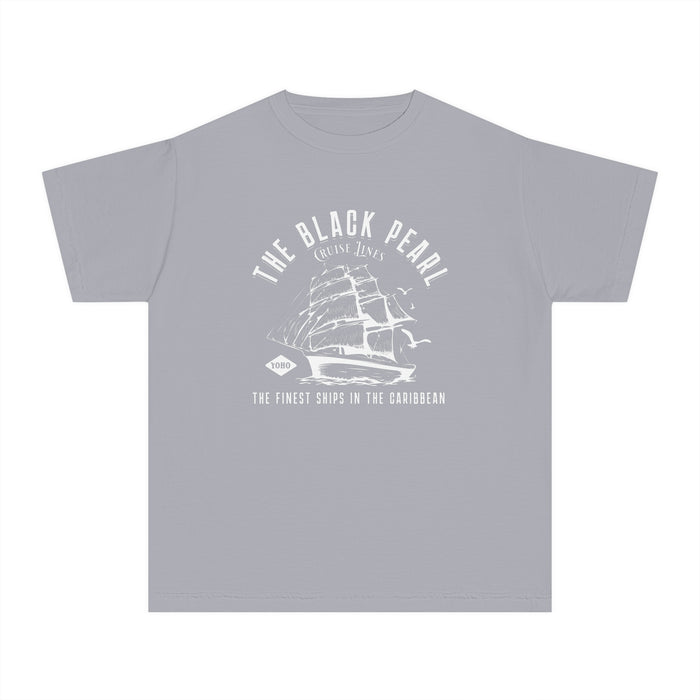 Black Pearl Cruise Lines Comfort Colors Youth Midweight Tee