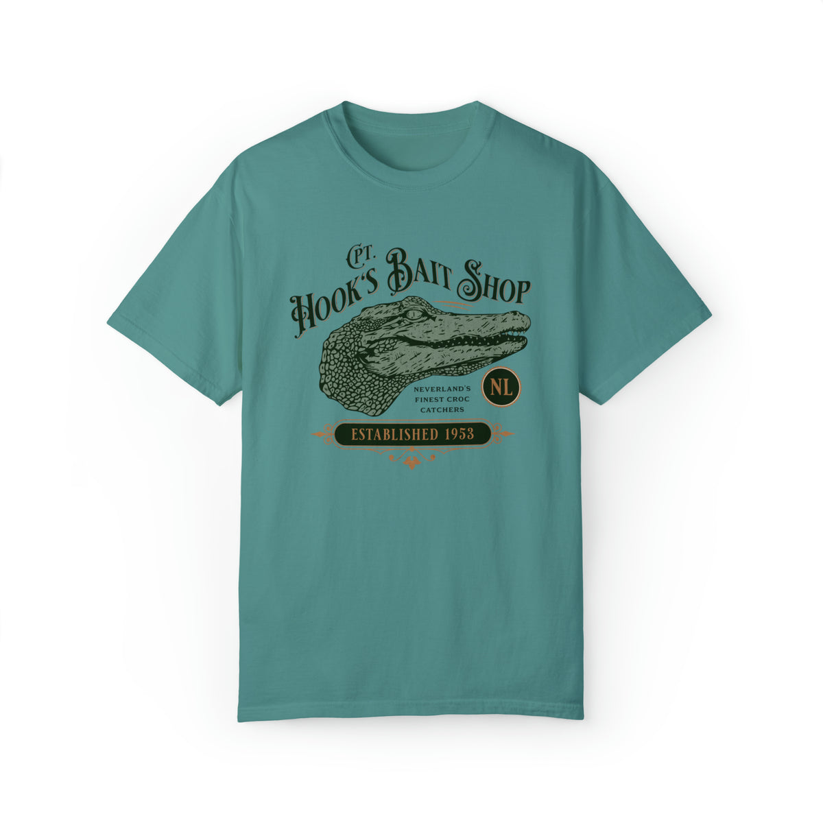 Captain Hook’s Bait Shop Comfort Colors Unisex Garment-Dyed T-shirt