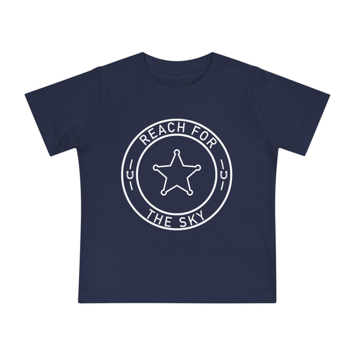 Reach For The Sky Bella Canvas Baby Short Sleeve T-Shirt