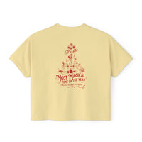 It's the Most Magical Time of the Year Comfort Colors Women's Boxy Tee