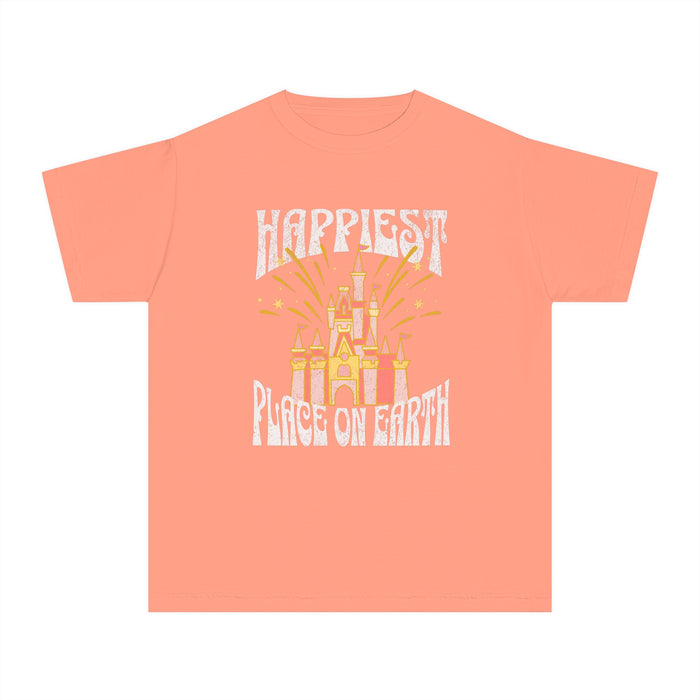 Happiest Place On Earth Comfort Colors Youth Midweight Tee