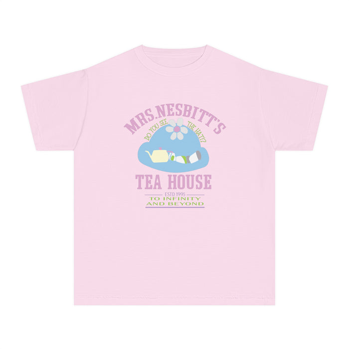 Mrs. Nesbitt’s Tea House Comfort Colors Youth Midweight Tee