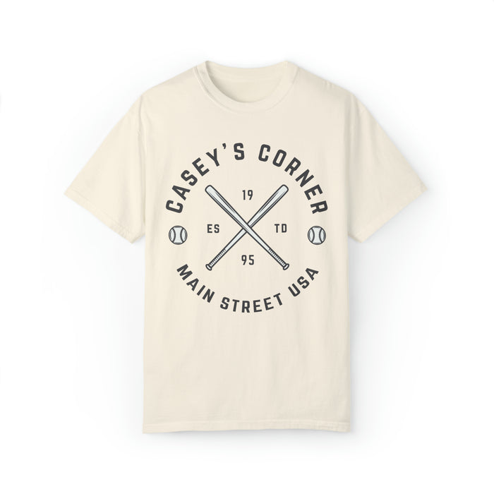 Casey’s Corner Distressed Comfort Colors Unisex Garment-Dyed T-shirt