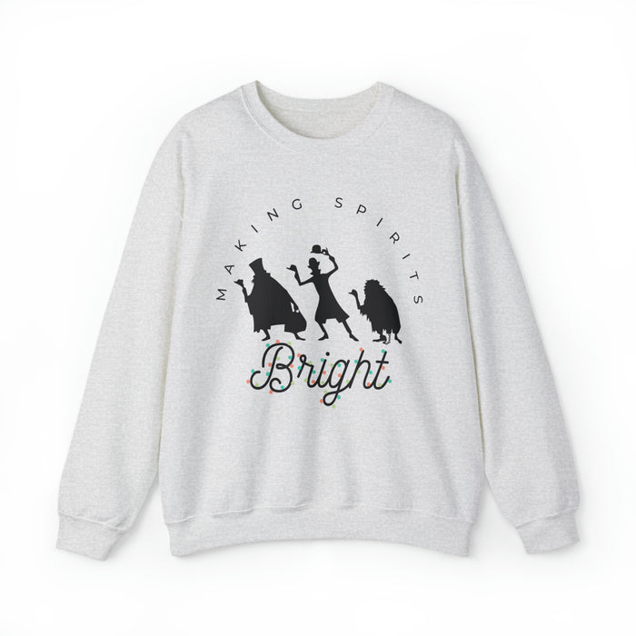 Making Spirits Bright Gildan Unisex Heavy Blend™ Crewneck Sweatshirt