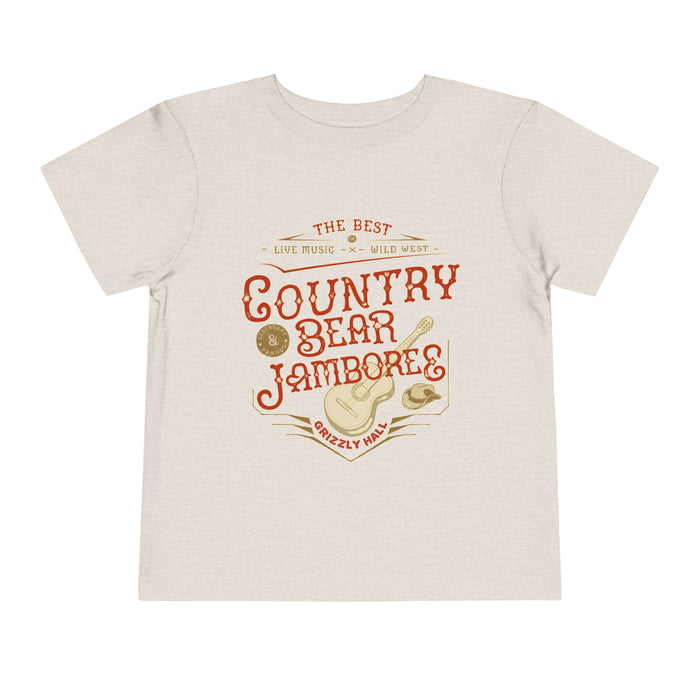 Country Bear Jamboree Bella Canvas Toddler Short Sleeve Tee