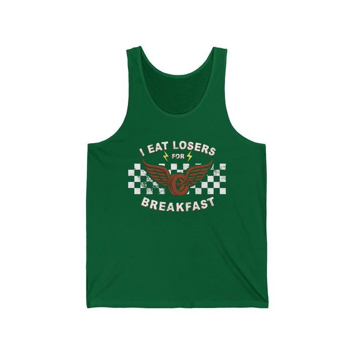 I Eat Losers For Breakfast Bella Canvas Unisex Jersey Tank