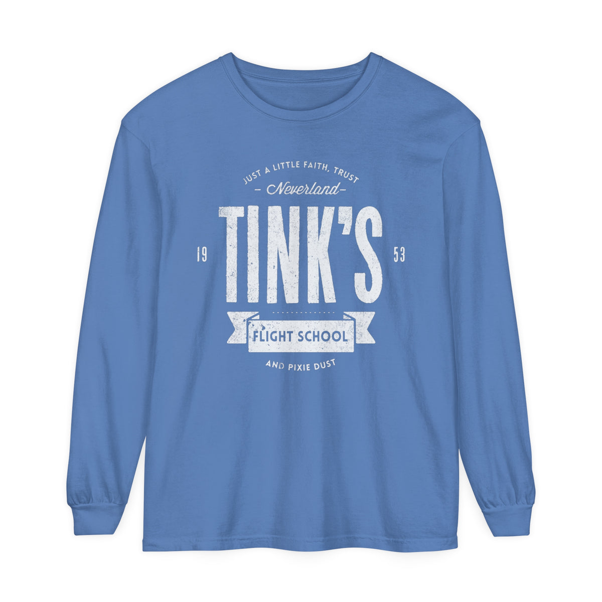 Tink's Flight School Comfort Colors Unisex Garment-dyed Long Sleeve T-Shirt