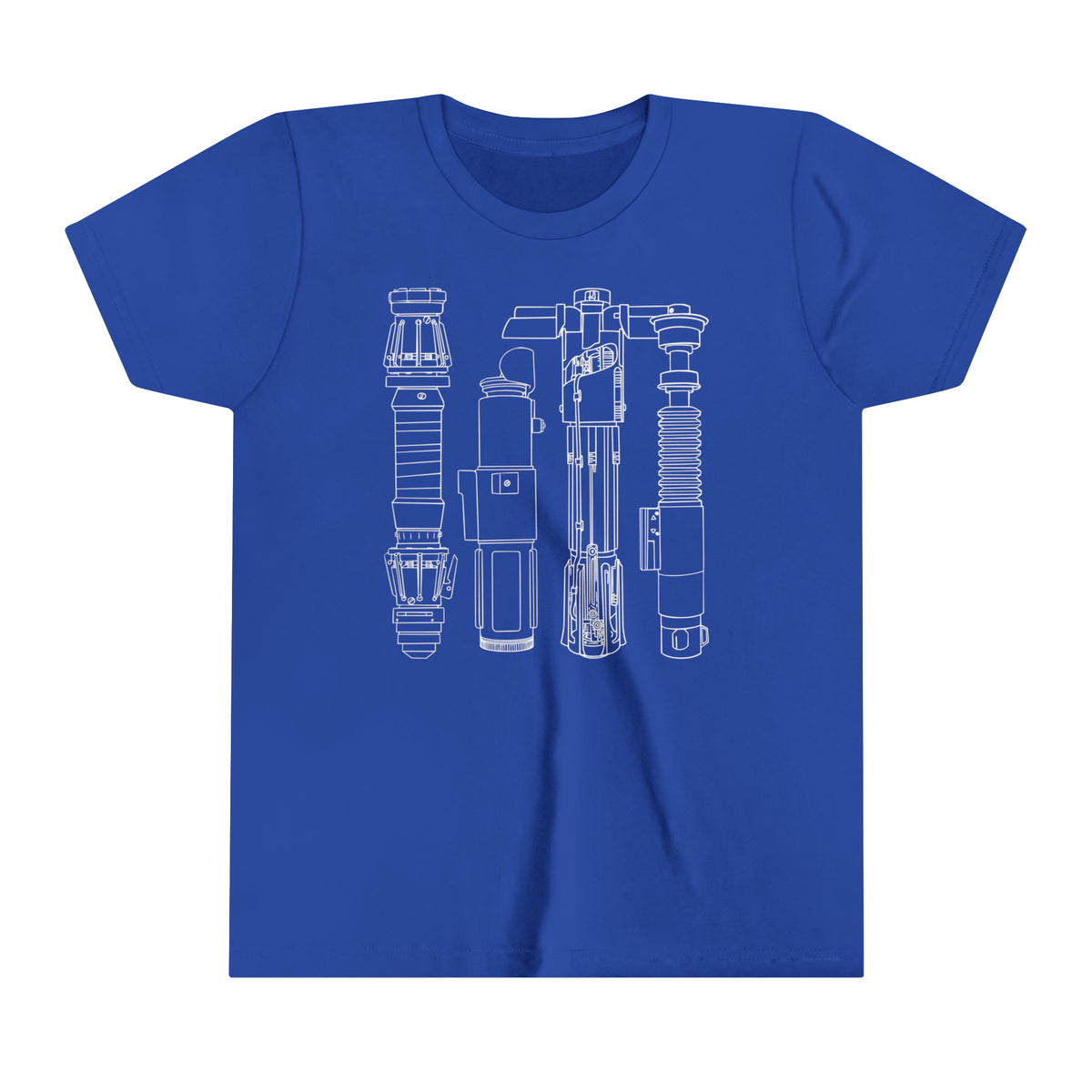 Lightsabers Bella Canvas Youth Short Sleeve Tee