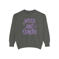 Witch and Famous Comfort Colors Unisex Garment-Dyed Sweatshirt