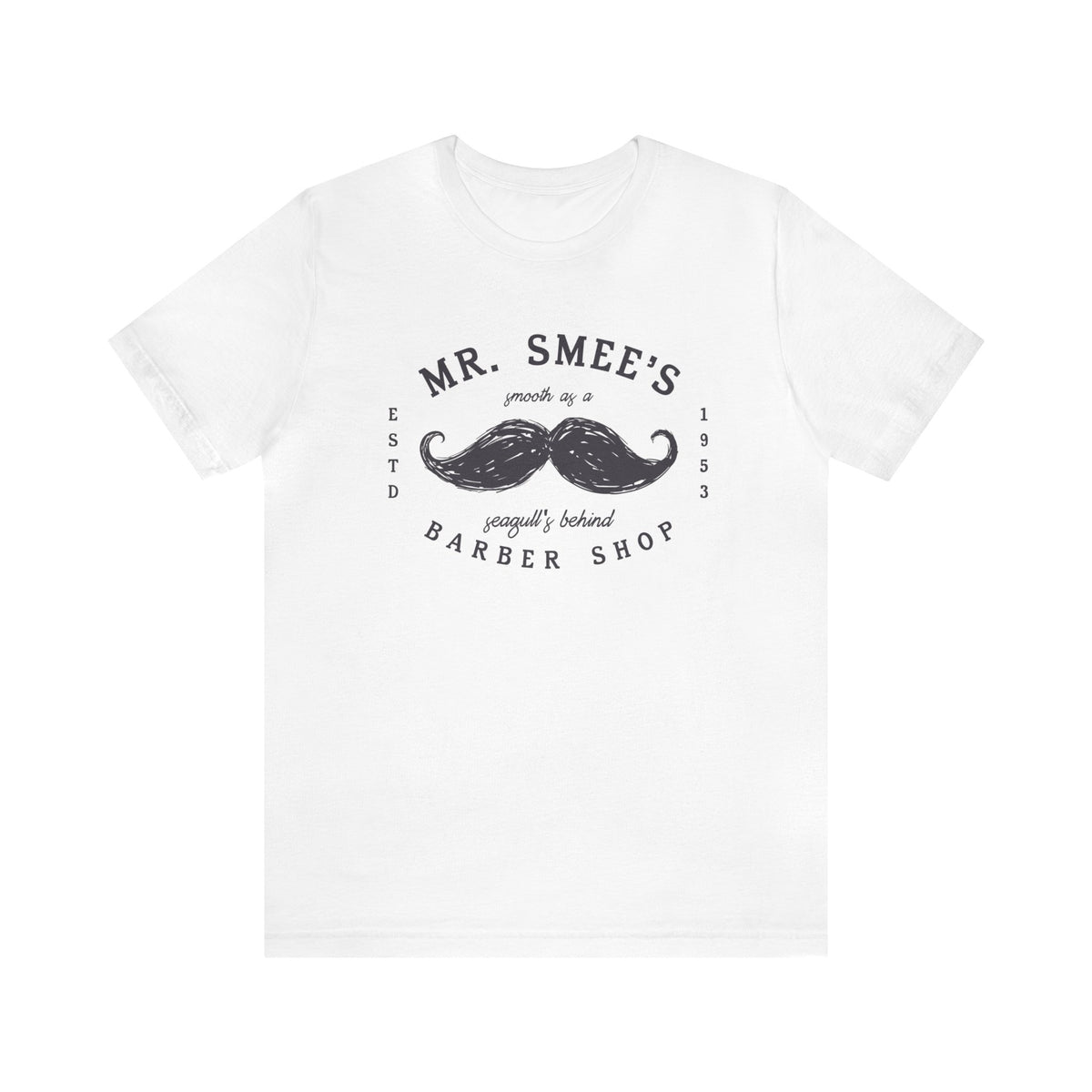 Mr. Smee's Barber Shop Bella Canvas Unisex Jersey Short Sleeve Tee