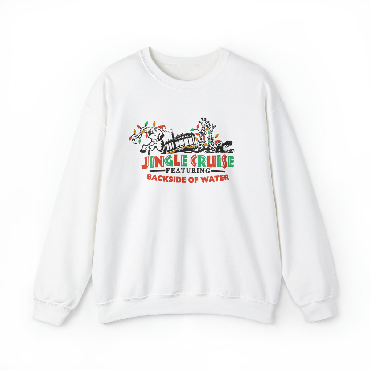 Jingle Cruise Gildan Unisex Heavy Blend™ Crewneck Sweatshirt