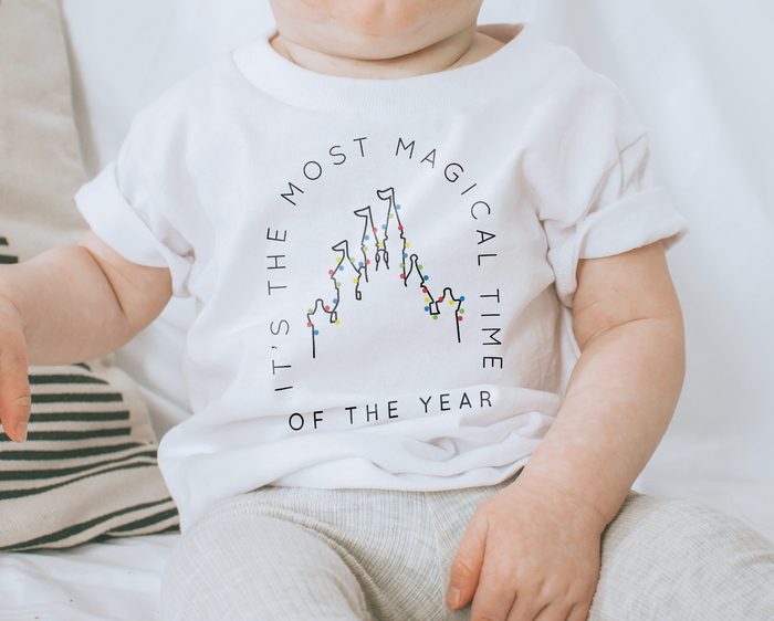 Most Magical Time Of The Year Bella Canvas Baby Short Sleeve T-Shirt