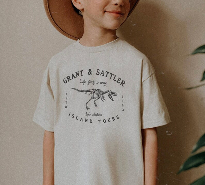 Grant & Sattler Island Tours Bella Canvas Youth Short Sleeve Tee