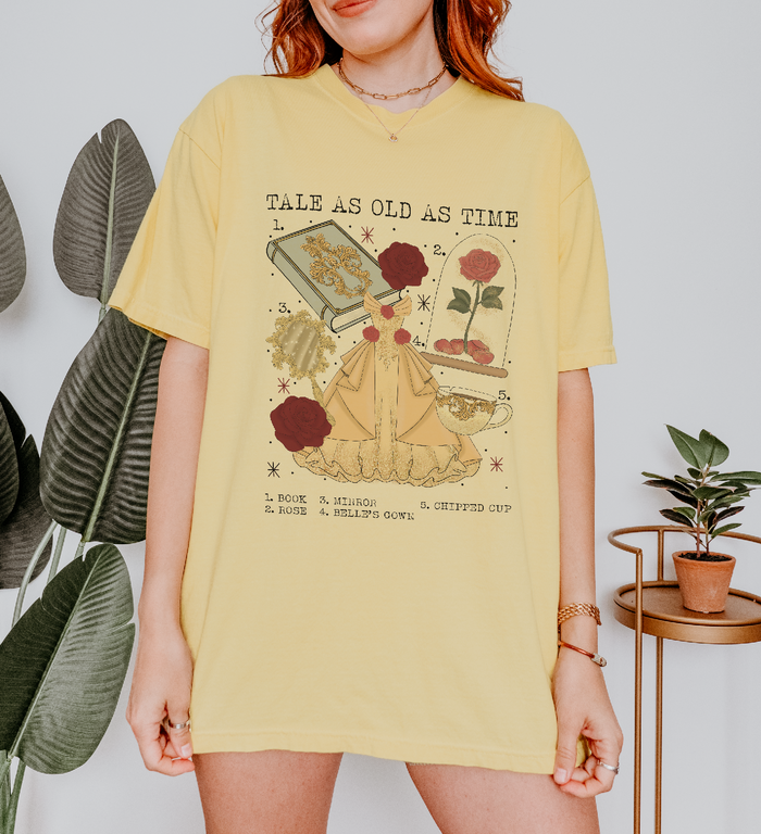 Tale As Old As Time Comfort Colors Unisex Garment-Dyed T-shirt