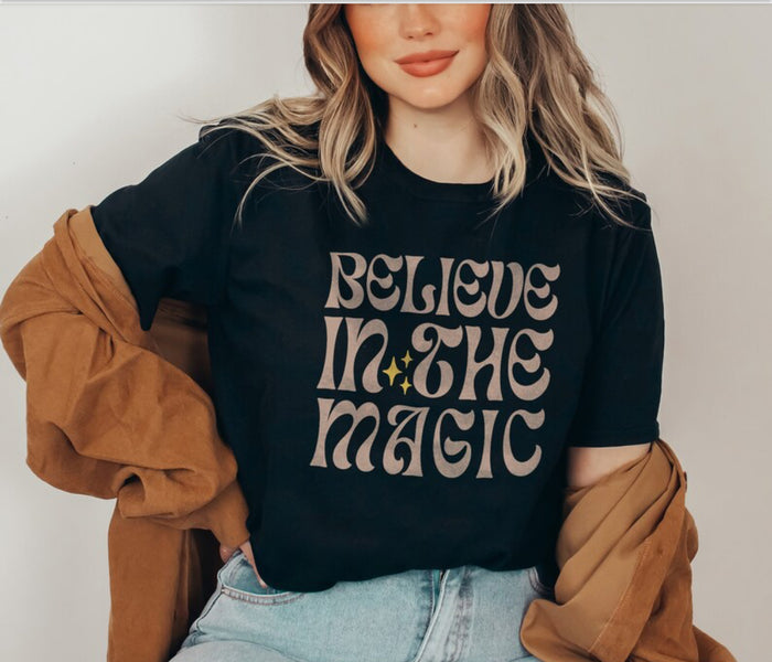 Believe In The Magic Bella Canvas Unisex Jersey Short Sleeve Tee