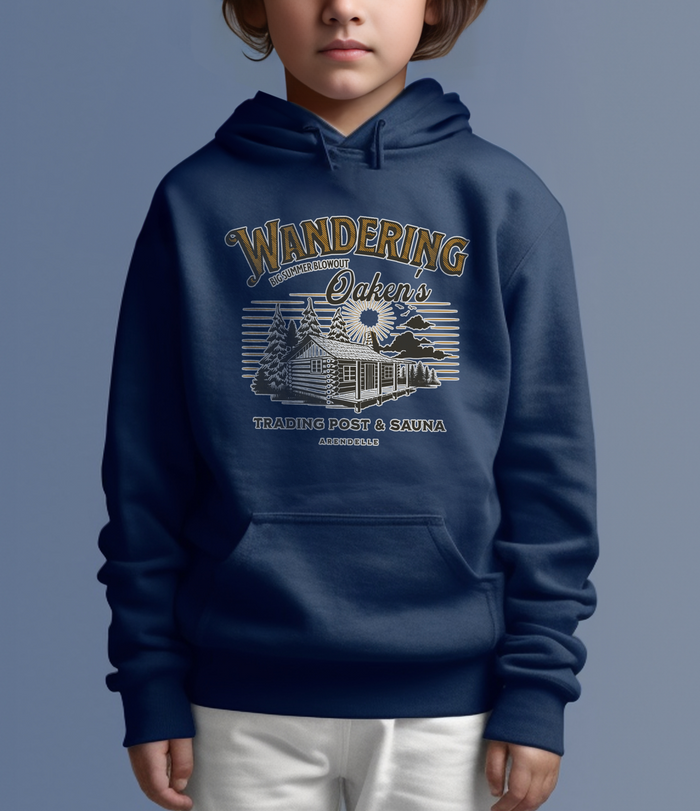 Wandering Oaken’s Trading Post Gildan Youth Heavy Blend Hooded Sweatshirt