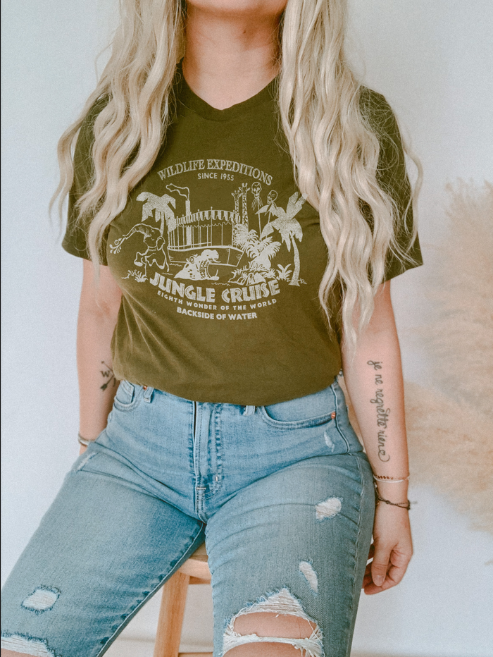 Jungle Cruise Bella Canvas Unisex Jersey Short Sleeve Tee