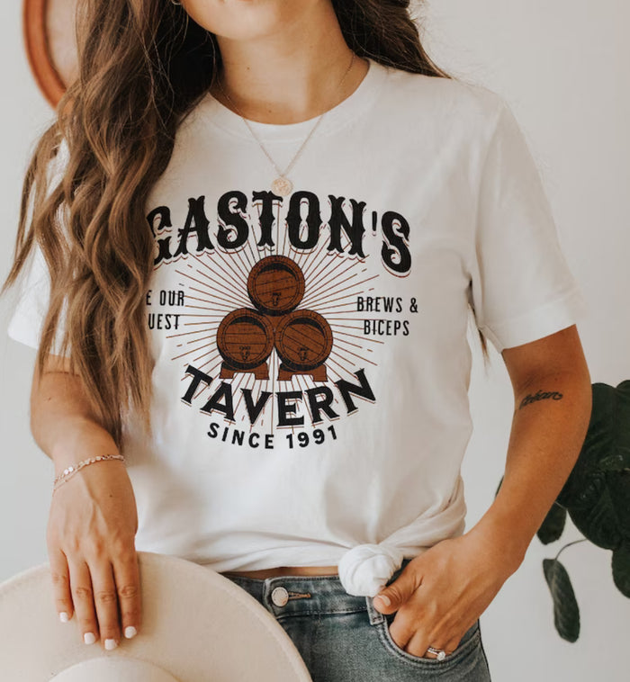 Gaston's Tavern Bella Canvas Unisex Jersey Short Sleeve Tee