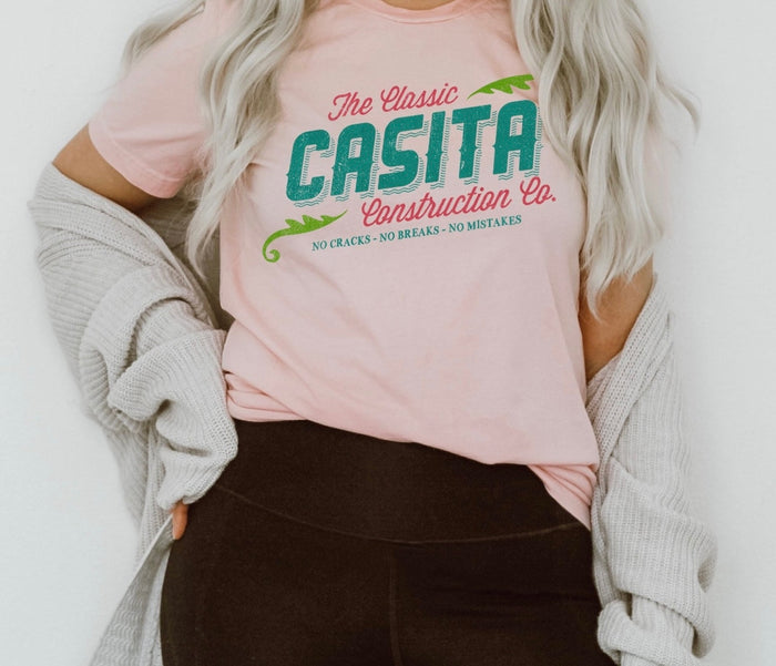 Casita Construction Co Bella Canvas Unisex Jersey Short Sleeve Tee