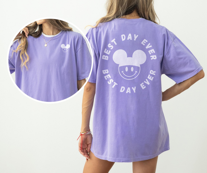 Best Day Ever Comfort Colors Unisex Garment-Dyed T-shirt