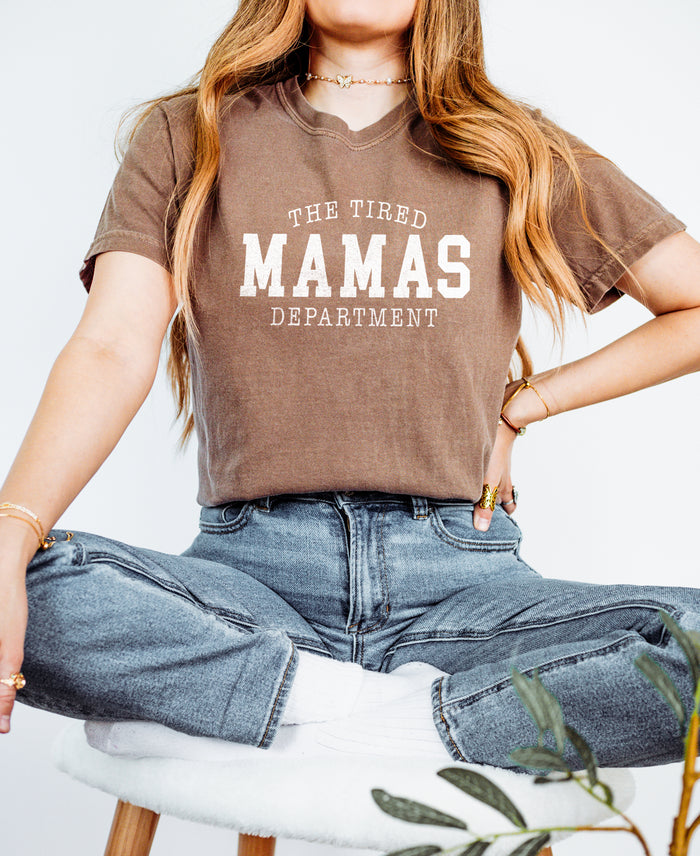 The Tired Mamas Department Comfort Colors Unisex Garment-Dyed T-shirt