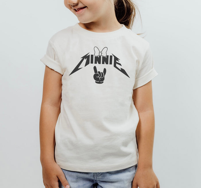 Rock Minnie Bella Canvas Youth Short Sleeve Tee