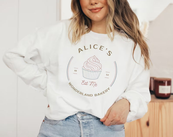 Alice's Wonderland Bakery Gildan Unisex Heavy Blend™ Crewneck Sweatshirt