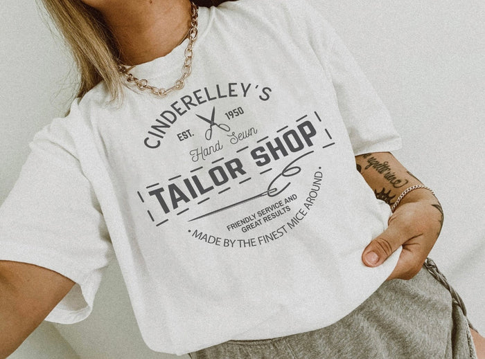 Cinderelley’s Tailor Shop Canvas Unisex Jersey Short Sleeve Tee