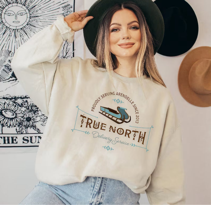 True North Delivery Service Gildan Unisex Heavy Blend™ Crewneck Sweatshirt