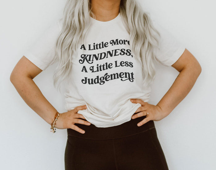 A Little More Kindness Bella Canvas Unisex Jersey Short Sleeve Tee