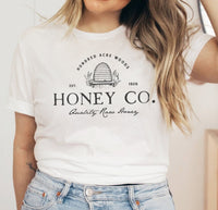 Hundred Acre Woods Honey Co. Bella Canvas Unisex Jersey Short Sleeve Tee