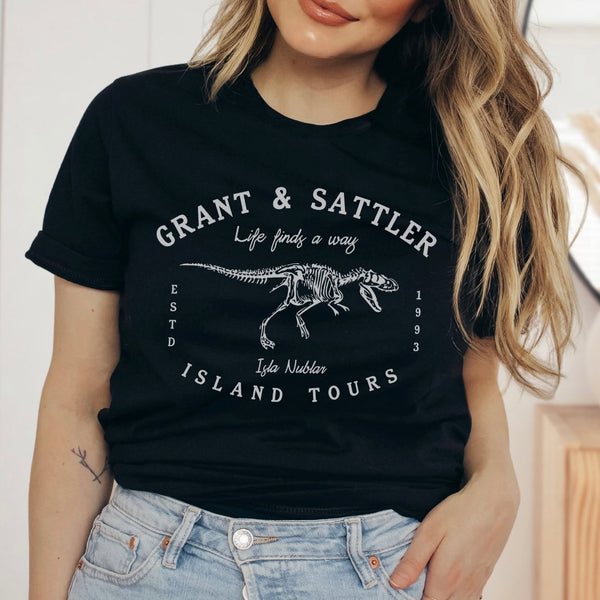 Grant & Sattler Island Tours Bella Canvas Unisex Jersey Short Sleeve Tee