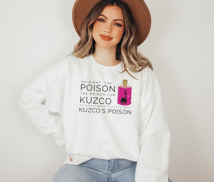 Oh Right The Poison Gildan Unisex Heavy Blend™ Crewneck Sweatshirt