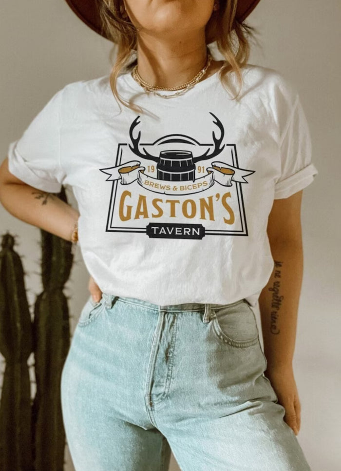 Gaston's Tavern Bella Canvas Unisex Jersey Short Sleeve Tee