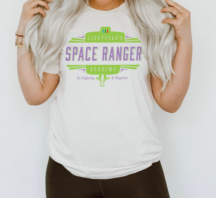 Lightyear's Space Ranger Academy Bella Canvas Unisex Jersey Short Sleeve Tee