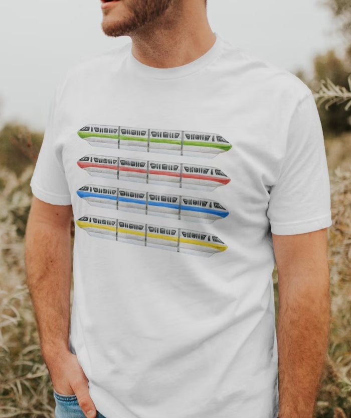 Monorails Bella Canvas Unisex Jersey Short Sleeve Tee