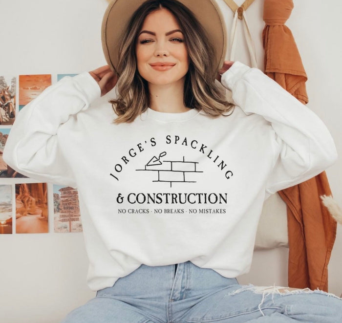 Jorge’s Spackling & Construction Gildan Unisex Heavy Blend™ Crewneck Sweatshirt