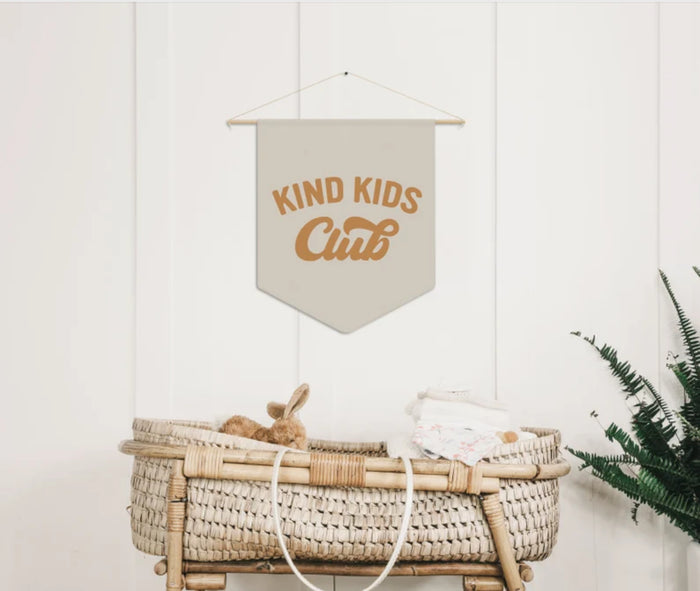 Kind Kids Club Wall Pennant