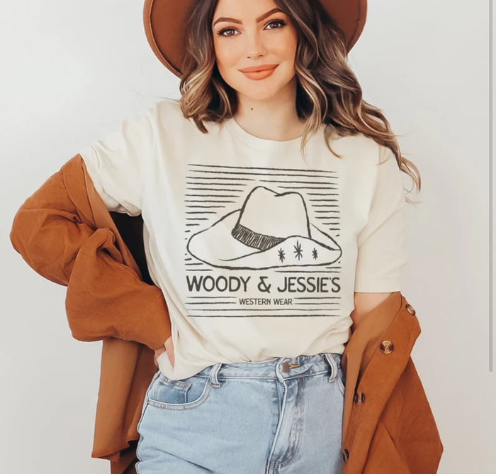 Woody & Jessie's Western Wear Bella Canvas Unisex Jersey Short Sleeve Tee