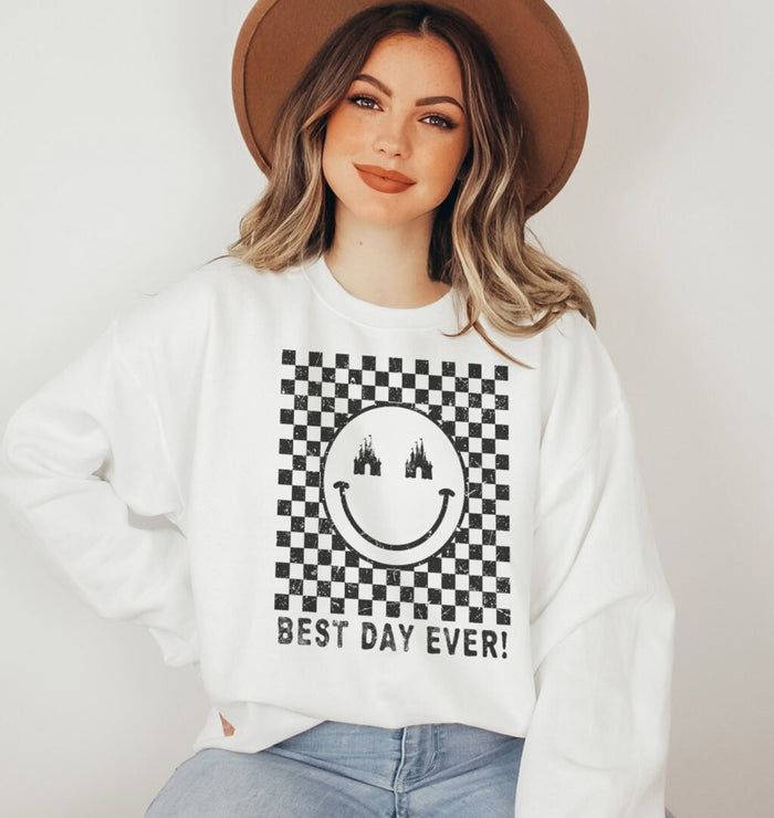 Best Day Ever Gildan Unisex Heavy Blend™ Crewneck Sweatshirt