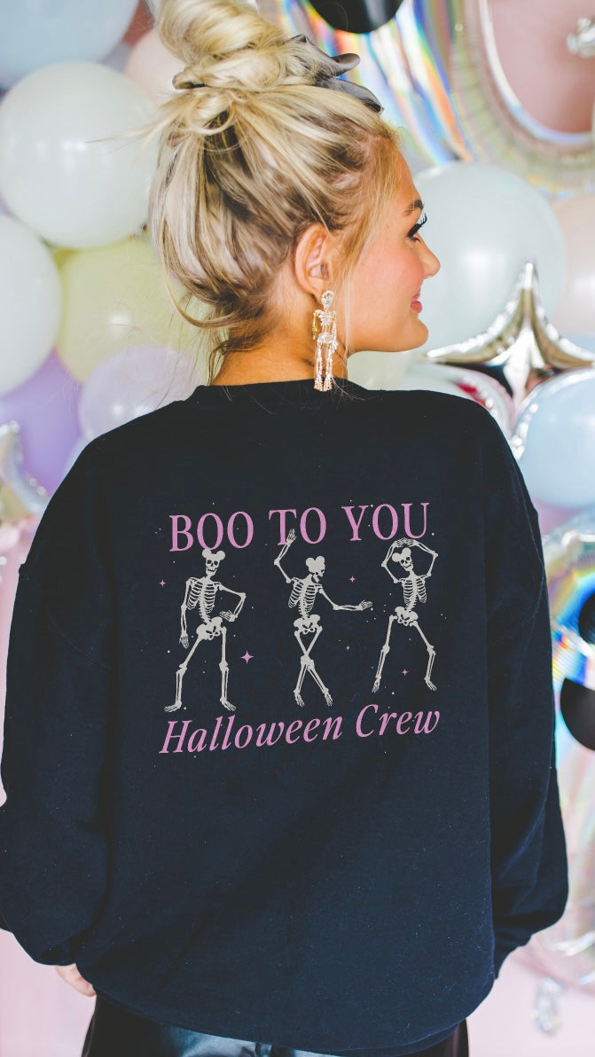 Boo To You Halloween Crew Gildan Unisex Heavy Blend™ Crewneck Sweatshirt