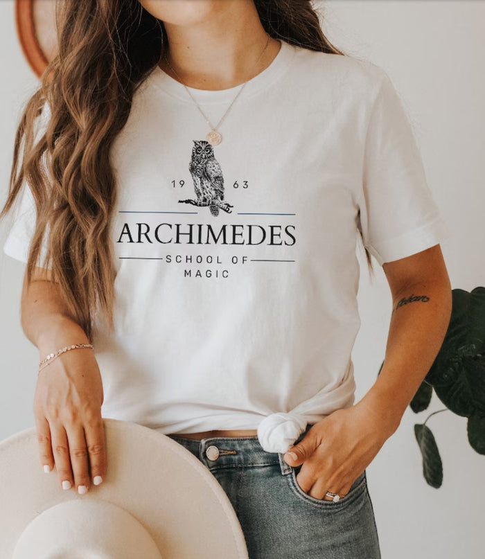 Archimedes School Of Magic Bella Canvas Unisex Jersey Short Sleeve Tee