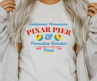 Pixar Pier Canvas Unisex Jersey Short Sleeve Tee