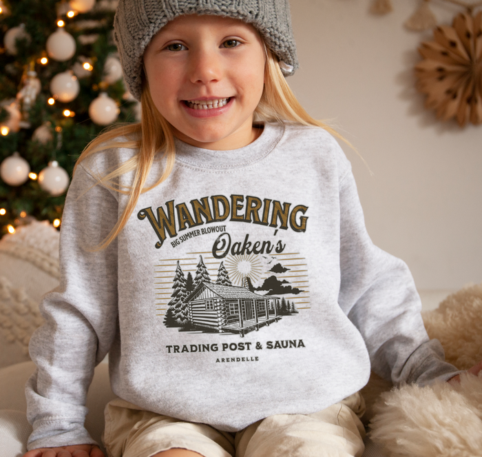 Wandering Oaken’s Trading Post Gildan Youth Crewneck Sweatshirt