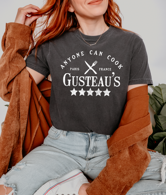 Gusteau’s Anyone Can Cook Comfort Colors Unisex Garment-Dyed T-shirt