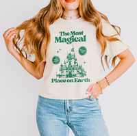 The Most Magical Place On Earth Comfort Colors Women's Boxy Tee